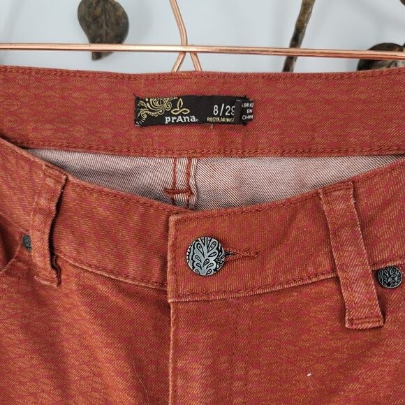 Prana patterned denim rust color - Picture 3 of 7